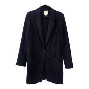 Silence + Noise One Button Long Cardigan Jacket